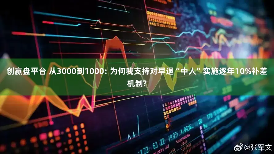 创赢盘平台 从3000到1000: 为何我支持对早退“中人”实施逐年10%补差机制?